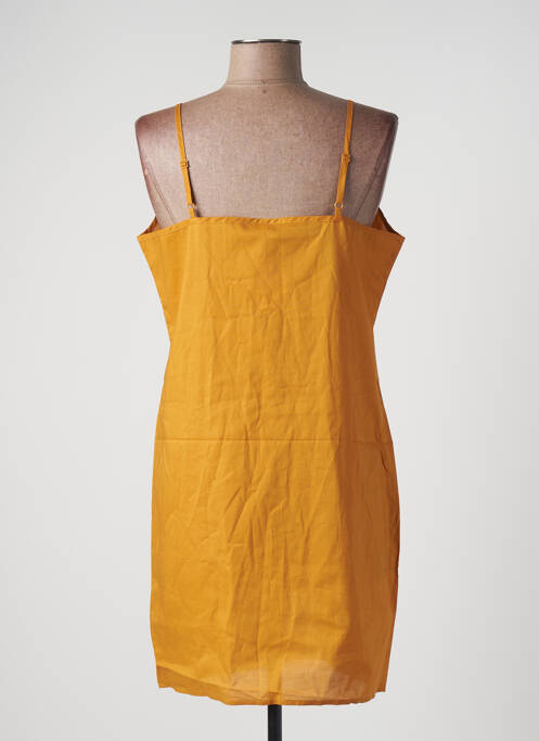 Robe courte sans manche sans manche jaune I.CODE (By IKKS) femme
