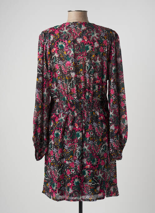 Robe mi-longue noir IKKS pour femme