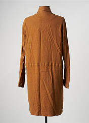 Robe mi-longue marron I.CODE (By IKKS) pour femme seconde vue