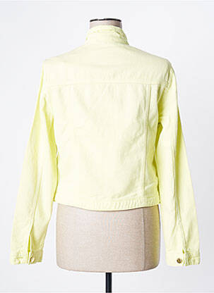 Veste en jean manches longues jaune ONE STEP femme