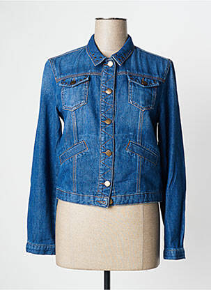 Veste en jean manches longues bleu ONE STEP femme
