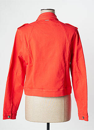 Veste casual coupe droite rouge ONE STEP femme