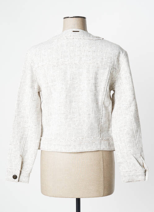 Veste casual beige ONE STEP pour femme