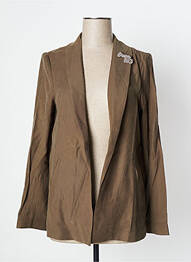 Blazer col châle vert I.CODE (By IKKS) femme
