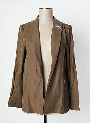 Blazer col châle vert I.CODE (By IKKS) femme