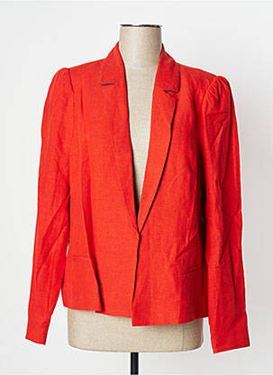 Blazer coupe cintrée orange I.CODE (By IKKS) femme