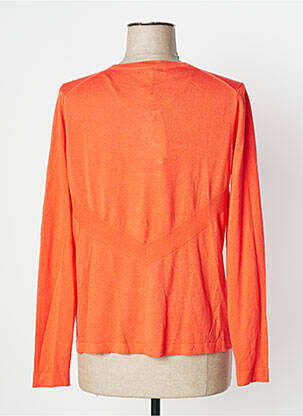 Gilet manches longues stretch orange SANDWICH femme