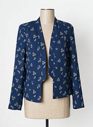 Blazer coupe cintrée bleu I.CODE (By IKKS) femme