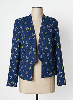 Blazer coupe cintrée bleu I.CODE (By IKKS) femme