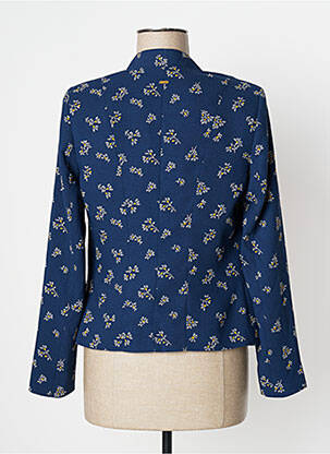 Blazer coupe cintrée bleu I.CODE (By IKKS) femme