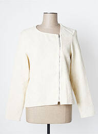 Veste chic manches longues beige ONE STEP femme