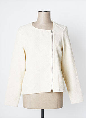 Veste chic manches longues beige ONE STEP femme