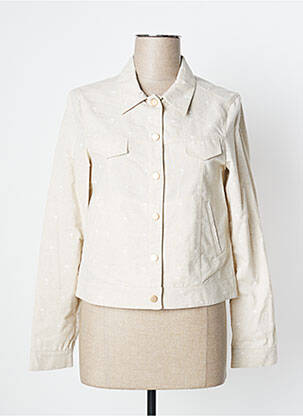 Veste casual poches beige I.CODE (By IKKS) femme