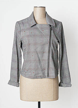 Veste casual poches gris I.CODE (By IKKS) femme