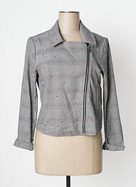 Veste casual poches gris I.CODE (By IKKS) femme