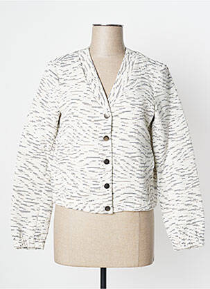 Veste casual poches beige I.CODE (By IKKS) femme