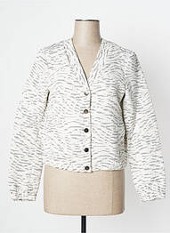 Veste casual poches beige I.CODE (By IKKS) femme