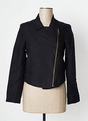 Veste casual poches noir I.CODE (By IKKS) femme