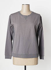 Sweat-shirt gris SANDWICH pour femme seconde vue
