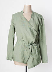 Veste casual vert SANDWICH pour femme seconde vue