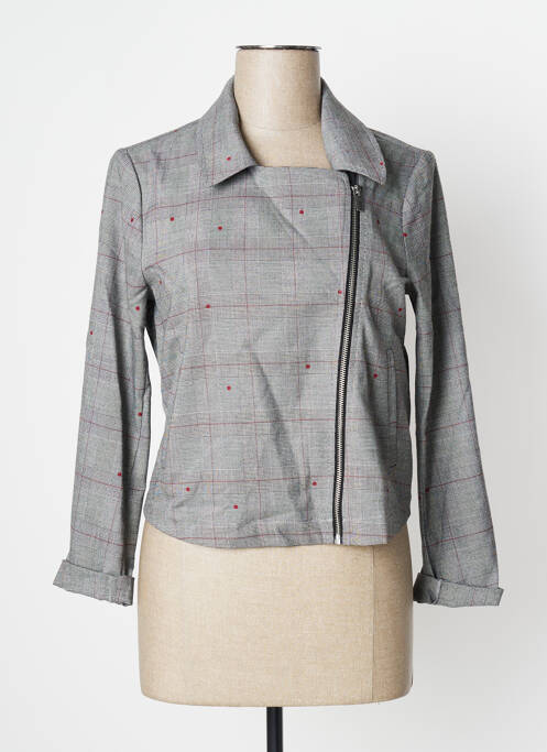 Veste casual poches gris I.CODE (By IKKS) femme