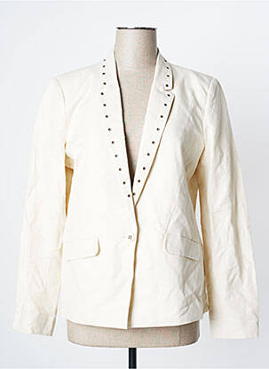 Blazer coupe cintrée beige ONE STEP femme