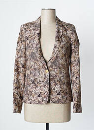 Blazer poches marron ONE STEP femme