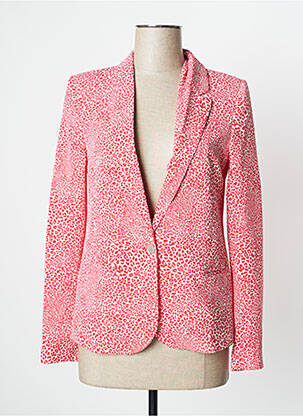 Blazer coupe cintrée rose IKKS femme