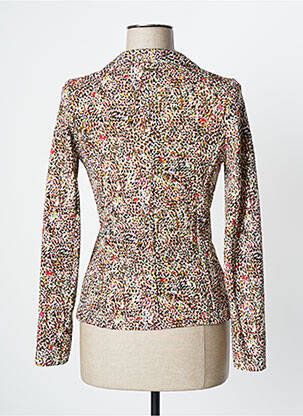 Blazer finition intérieure biaisée marron ONE STEP femme