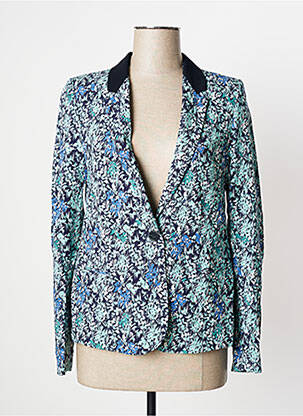 Blazer coupe cintrée bleu IKKS femme
