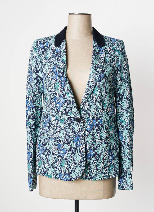Blazer coupe cintrée bleu IKKS femme