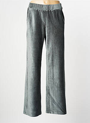 Pantalon droit stretch taille normale vert SANDWICH femme