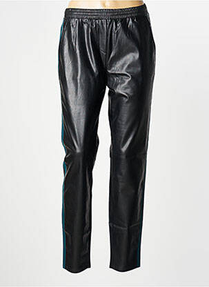 Jegging broderie galons latéraux taille normale noir SANDWICH femme