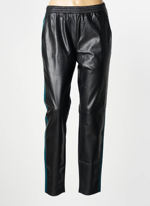 Jegging broderie galons latéraux taille normale noir SANDWICH femme