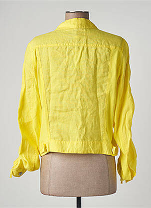 Veste casual poches jaune SANDWICH femme