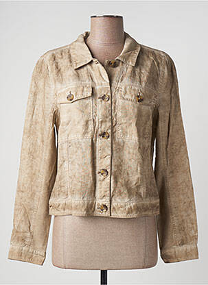 Veste casual poches marron SANDWICH femme