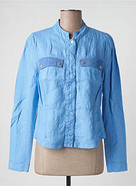 Veste casual poches bleu SANDWICH femme