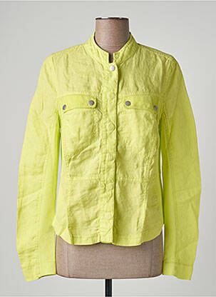 Veste casual poches jaune SANDWICH femme