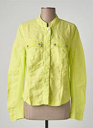 Veste casual poches jaune SANDWICH femme