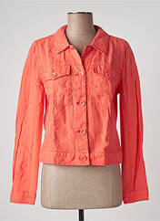 Veste casual orange SANDWICH pour femme seconde vue