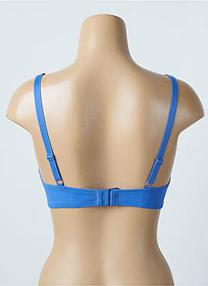 Soutien-gorge tissage dentelle bralettes bleu DAMART femme