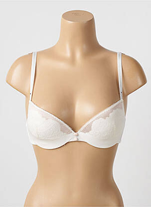 Soutien-gorge haut soutien-gorge push-up haut soutien-gorge push-up beige STEFFY femme