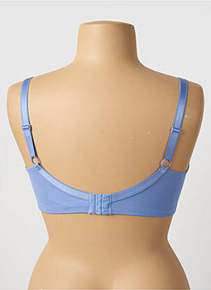 Soutien-gorge broderie haut soutien-gorge emboitant bleu DAMART femme