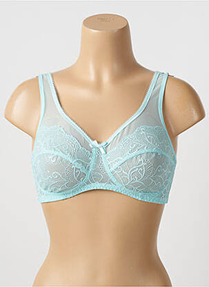 Soutien-gorge sans armature haut soutien-gorge emboitant bleu DAMART femme