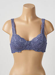 Soutien-gorge tissage dentelle haut soutien-gorge emboitant violet DAMART femme
