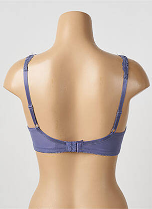 Soutien-gorge tissage dentelle haut soutien-gorge emboitant violet DAMART femme