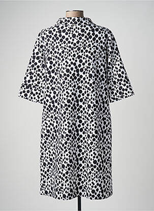 Robe mi-longue manches 3/4 manches 3/4 noir AIRFIELD femme