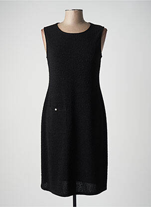 Robe mi-longue sans manche sans manche noir JOSEPH RIBKOFF femme