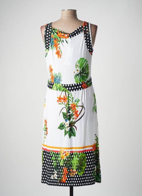 Robe mi-longue beige FRED SABATIER pour femme