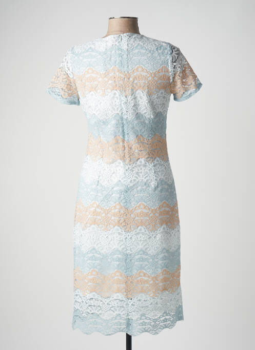 Robe mi-longue bleu GREGORY PAT pour femme